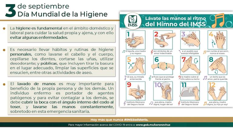 Manual De Higiene Y Limpieza Imss tiempo.com.mx